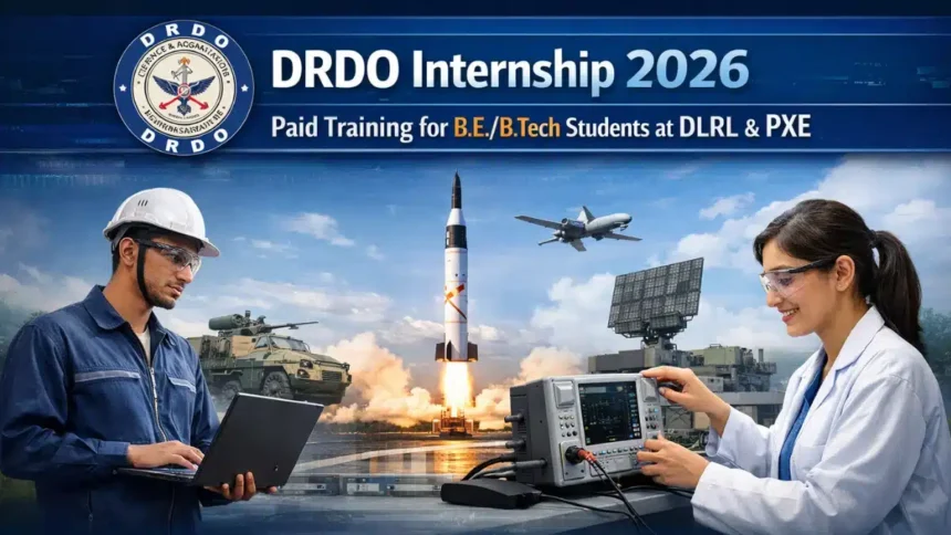 DRDO Internship 2026